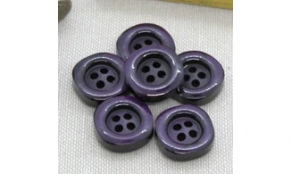 Bouton VINTAGE VIOLET / par 6 / 16MM