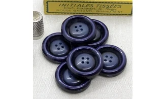 6 boutons / 30MM / Bleu