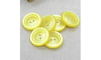 6 boutons / 22MM / Jaune