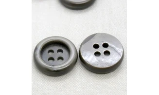 Boutons VINTAGE / 30MM / Brun kaki