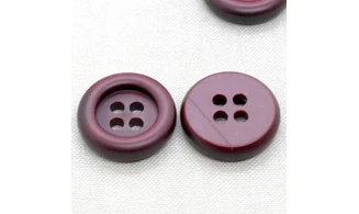 Boutons VINTAGE / 30MM / Rouge Bordeaux