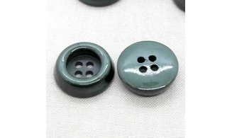 6 boutons / 30MM / Vert bouteille