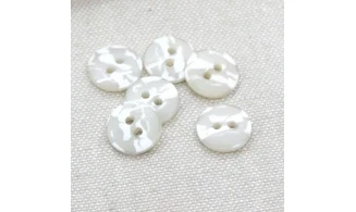 6 Boutons / 12MM / Brun Camouflage