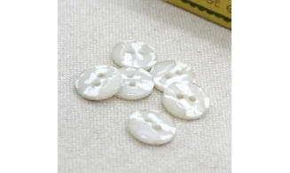 6 Boutons / 12MM / Brun Camouflage