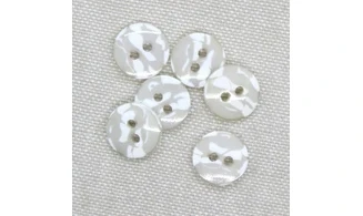 6 Boutons / 12MM / Brun Camouflage