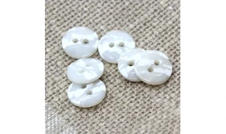 6 Boutons / 12MM / Brun Camouflage