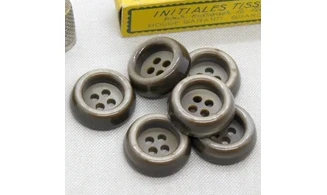 6 boutons / 26MM / Vert kaki
