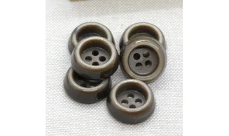 6 boutons / 17MM / Vert kaki