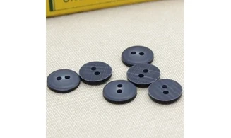 6 boutons / 13MM / Gris