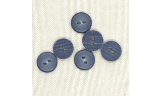 6 boutons / 13MM / Gris