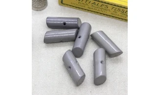 6 boutons / 30MM / Gris "Buchette"