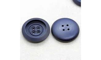 5 boutons / 34MM / Bleu