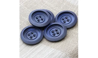 5 boutons / 34MM / Bleu