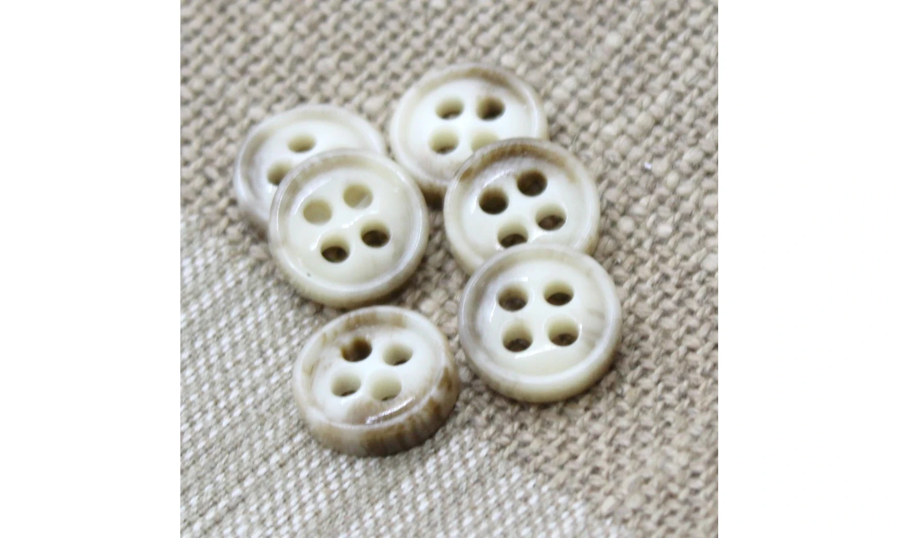 Boutons VINTAGE / 14MM / Brun