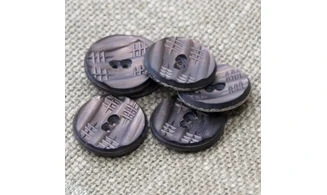 6 boutons / 22MM / Cuivre rose