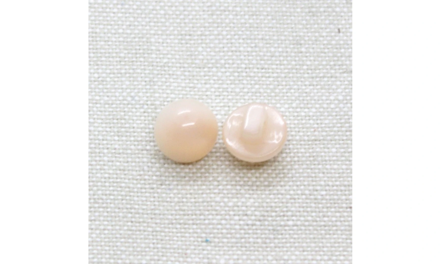 6 Boutons / 9MM / rose nacré