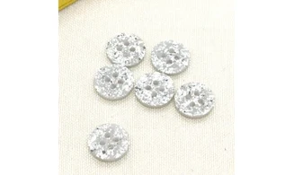 6 boutons / 15MM / Gris