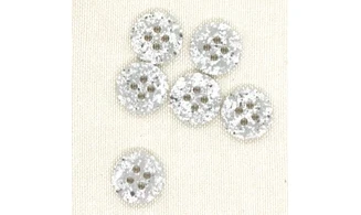 6 boutons / 15MM / Gris