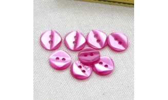 8 boutons / 12MM / Rose