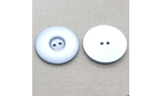 6 boutons / 31MM / Bleu nacré