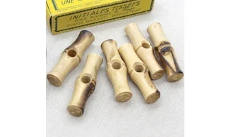6 boutons / 47MM / Bois "Brandebourg"