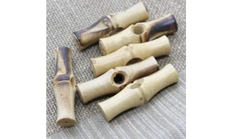 6 boutons / 47MM / Bois "Brandebourg"