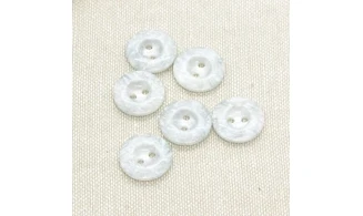 6 boutons / 15MM / Gris