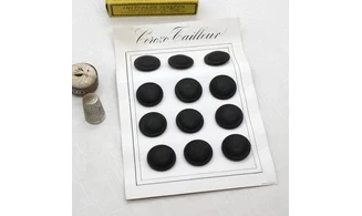 Carte 12 boutons / 22mm / Noir