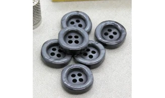 Bouton VINTAGE GRIS / par 6 / 20MM