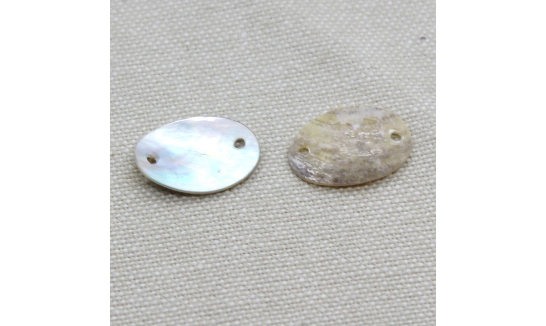 6 plaquettes / 18MM / nacre