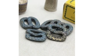 6 Boutons VINTAGE / 22MM / Métal