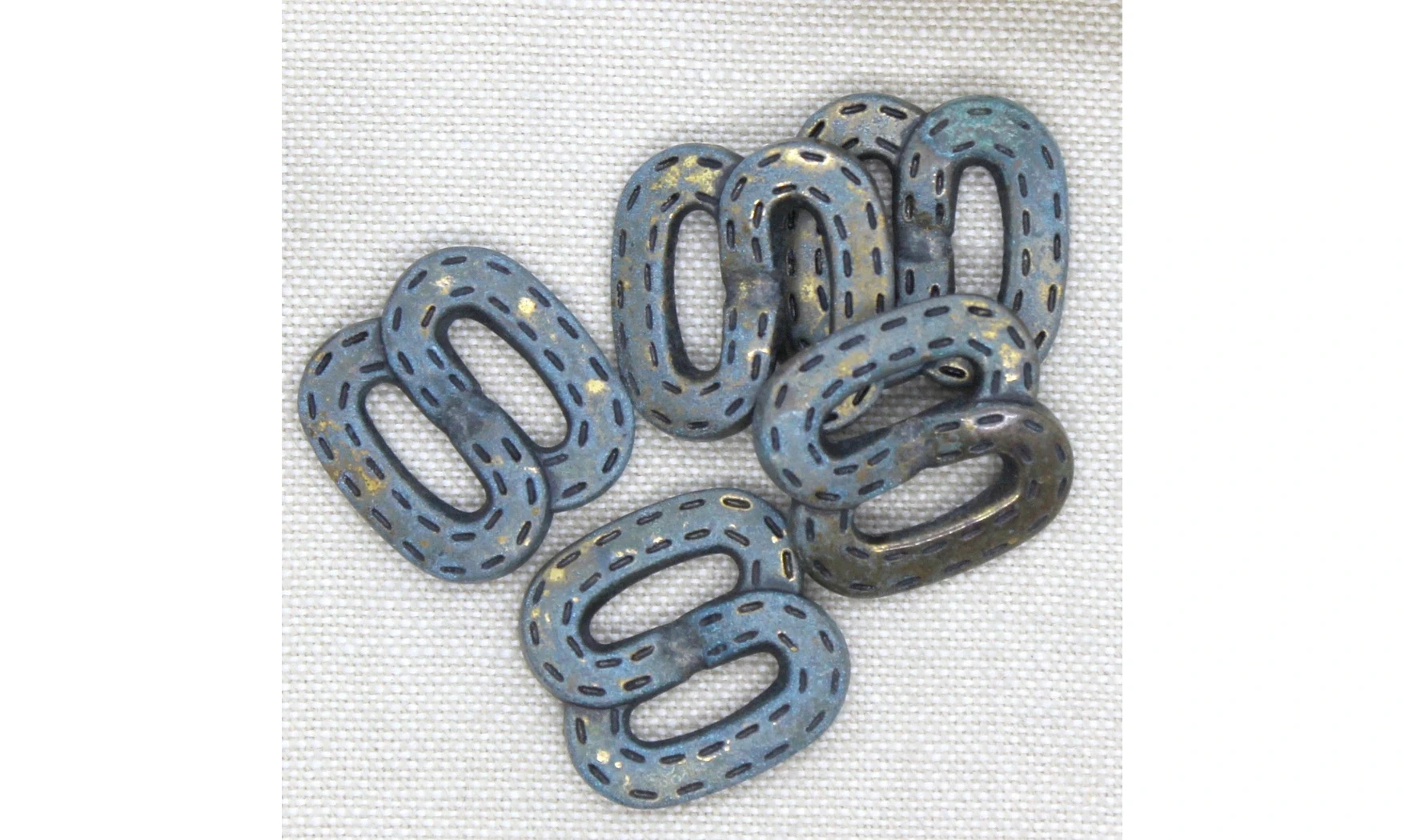 6 Boutons VINTAGE / 22MM / Métal