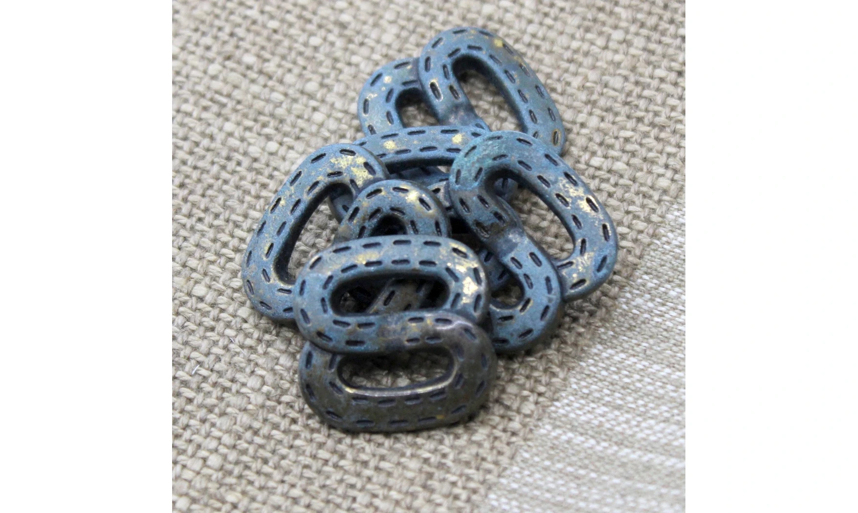 6 Boutons VINTAGE / 22MM / Métal